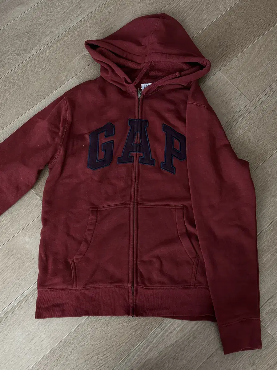 gap 기모 후드 집업